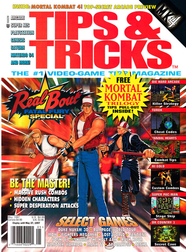Tips & Tricks Issue 027 (May 1997) cover